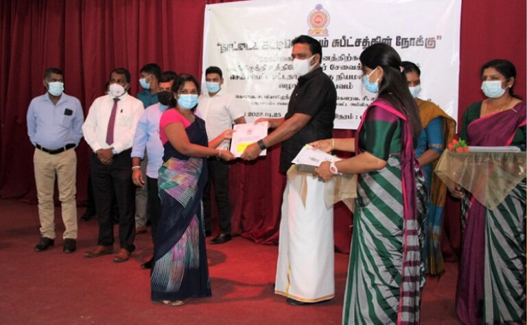 2147 பட்டதாரிகளுக்கு மட்டக்களப்பில் நிரந்தர நியமனம்