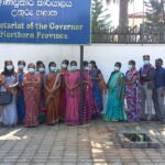 கவனயீர்ப்பு போராட்டதில் வடக்கு மாகாண தொண்டர்ஆசிரியர்கள்