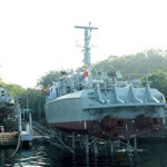 கடற்படையில் மீண்டும் இணைந்த பி 494 ரக அதிவேக தாக்குதல் கப்பல்!