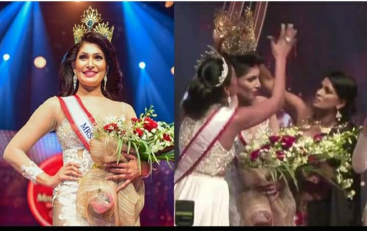 இலங்கை அழகியிடம் இருந்து பறிக்கப்பட்ட சர்வதேச அழகி பட்டம்