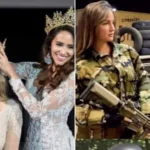 ரஷ்யாவுக்கு எதிராக போராட்ட களத்தில் இறங்கிய உக்ரைன் அழகுராணி!