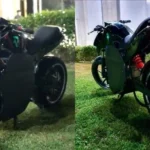 இலங்கையில் வரலாற்றில் முதல் முறையாக மின்சாரத்தில் இயங்கும் மோட்டார் சைக்கிள் !