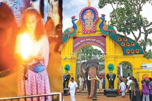 ‘போர் நிறுத்தப்பட வேண்டும்’ – ரஷ்ய யுவதி கதிர்காமத்தில் வழிபாடு!