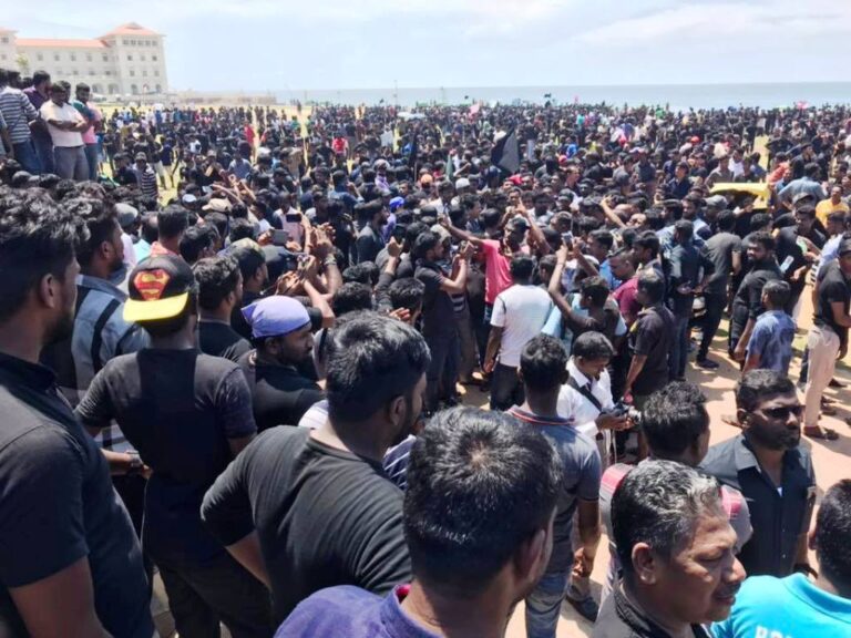 நாளை பிற்பகல் 02 மணிக்கு கொழும்பில் பாரிய போராட்டம்