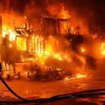 தீயை அணைக்கும் பணிகளில் பெண்கள்…!