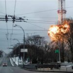 தொலைக்காட்சி கோபுரத்தின் மீது தாக்குதல்