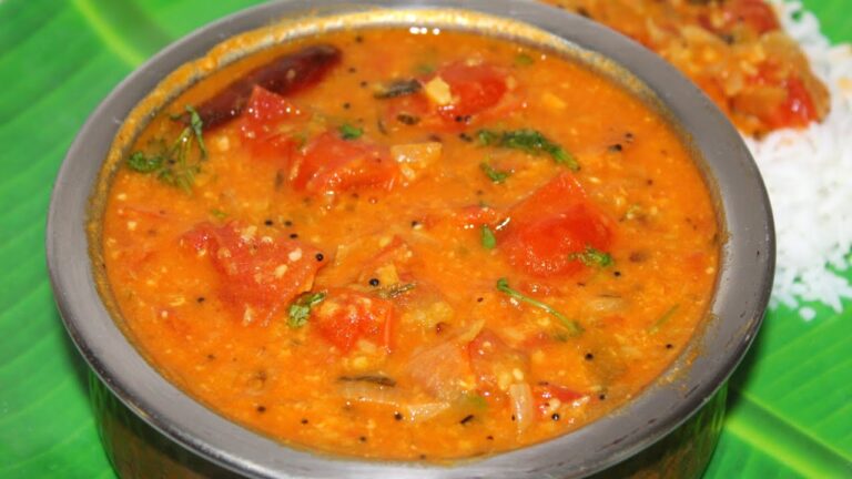 காய்கறி எதுவும் சேர்க்காமல் வெறும் தக்காளி, வெங்காயத்தை மட்டுமே வைத்து செய்யும் குழம்பு காய்கறி எதுவும் சேர்க்காமல் வெறும் தக்காளி, வெங்காயத்தை மட்டுமே வைத்து செய்யும் குழம்பு