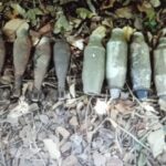 முல்லைத்தீவு இரட்டைவாய்க்கால் போரின் போது கைவிடப்பட்ட வெடிபொருட்கள் மீட்பு!