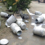 இராணுவ வாகனம் ஒன்றும் பால் கொண்டு சென்ற வாகனமும் மோதிசாரதிகாயம் அடைந்துள்ளார்