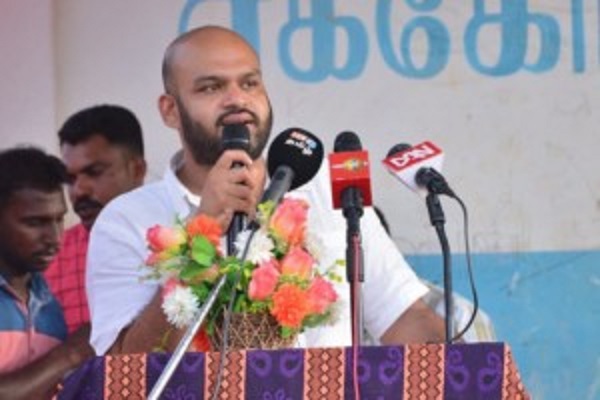 திருகோணமலையில் சாணக்கியனிற்கு கூச்சலிட்டு எதிர்ப்பு!