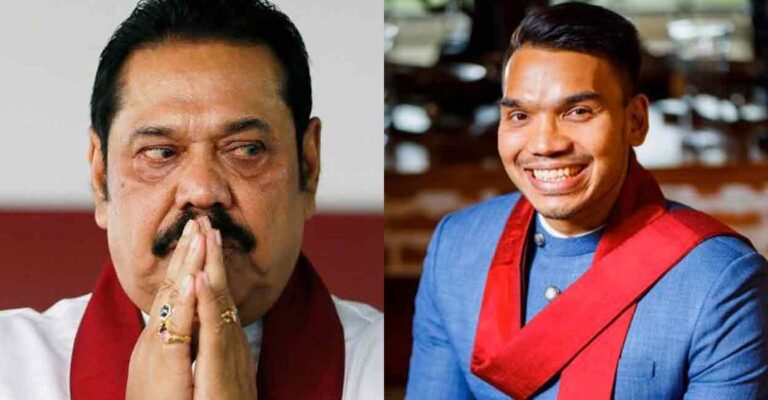 இலங்கையை விட்டு ஓட மாட்டார் மஹிந்த! – நாமல் தெரிவிப்பு! இலங்கையை விட்டு ஓட மாட்டார் மஹிந்த! – நாமல் தெரிவிப்பு!