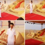 மெரினா கடற்கரையில் மணற்சிற்பம்-திறந்து வைத்தார் முதல்வர் மு.க.ஸ்டாலின்