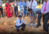 திருகோணமலை மாவட்ட அனர்த்த முகாமைத்துவ நிலையத்திற்கான புதிய கட்டடத்தின் அடிக்கல் நாட்டுதல் நடைபெற்றது.