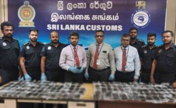 கட்டுநாயக்கவில் வெளிநாட்டு மாணவனிடம் 37 கோடி ரூபாய் மதிப்புள்ள ‘ஹசீஸ்’ போதைப்பொருள் பறிமுதல், கைது செய்யப்பட்டார்.